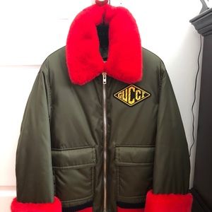 Brad new Gucci bomber jacket